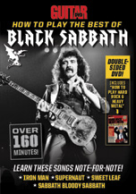 HOW TO PLAY THE BEST OF BLACK SABBATH DVD